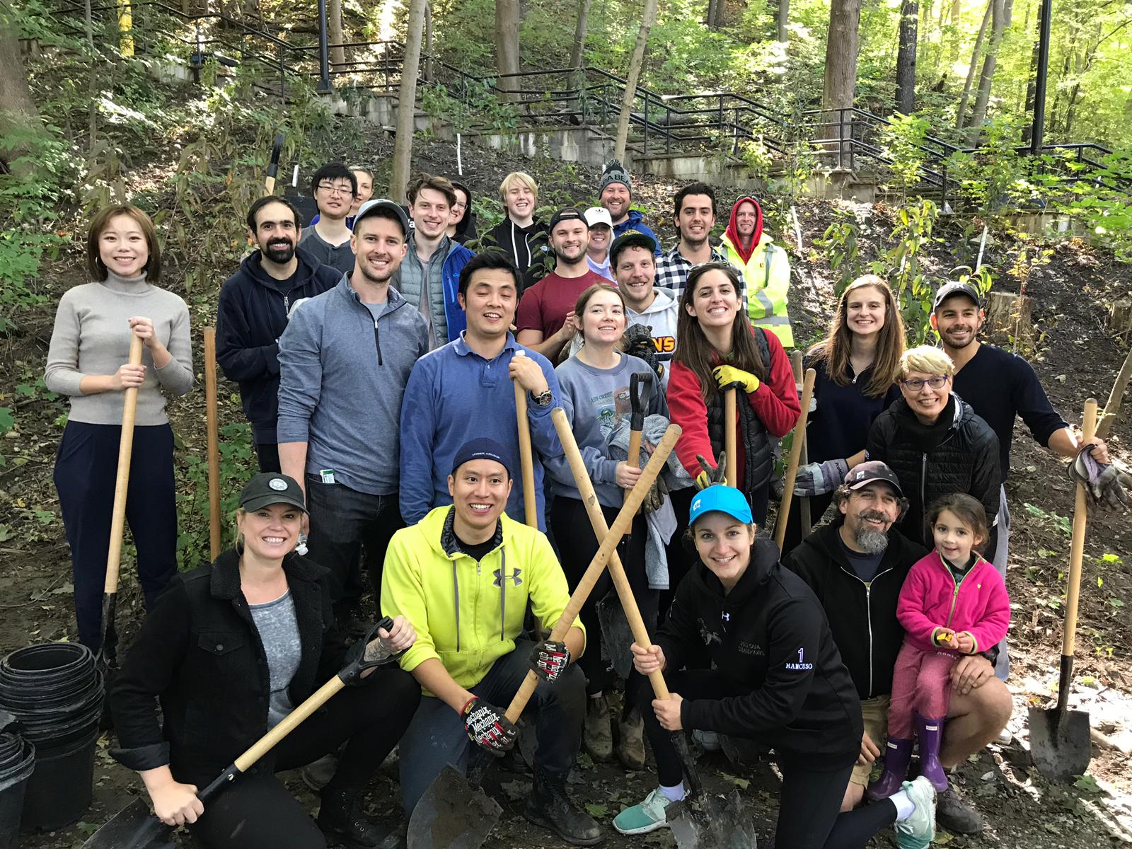 Roots in the Ground Tree Planting