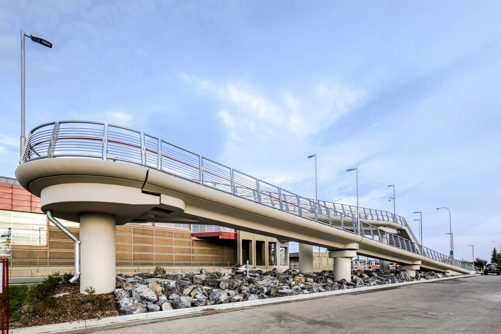 Rundle LRT Station/36th Street NE Pedestrian Bridge