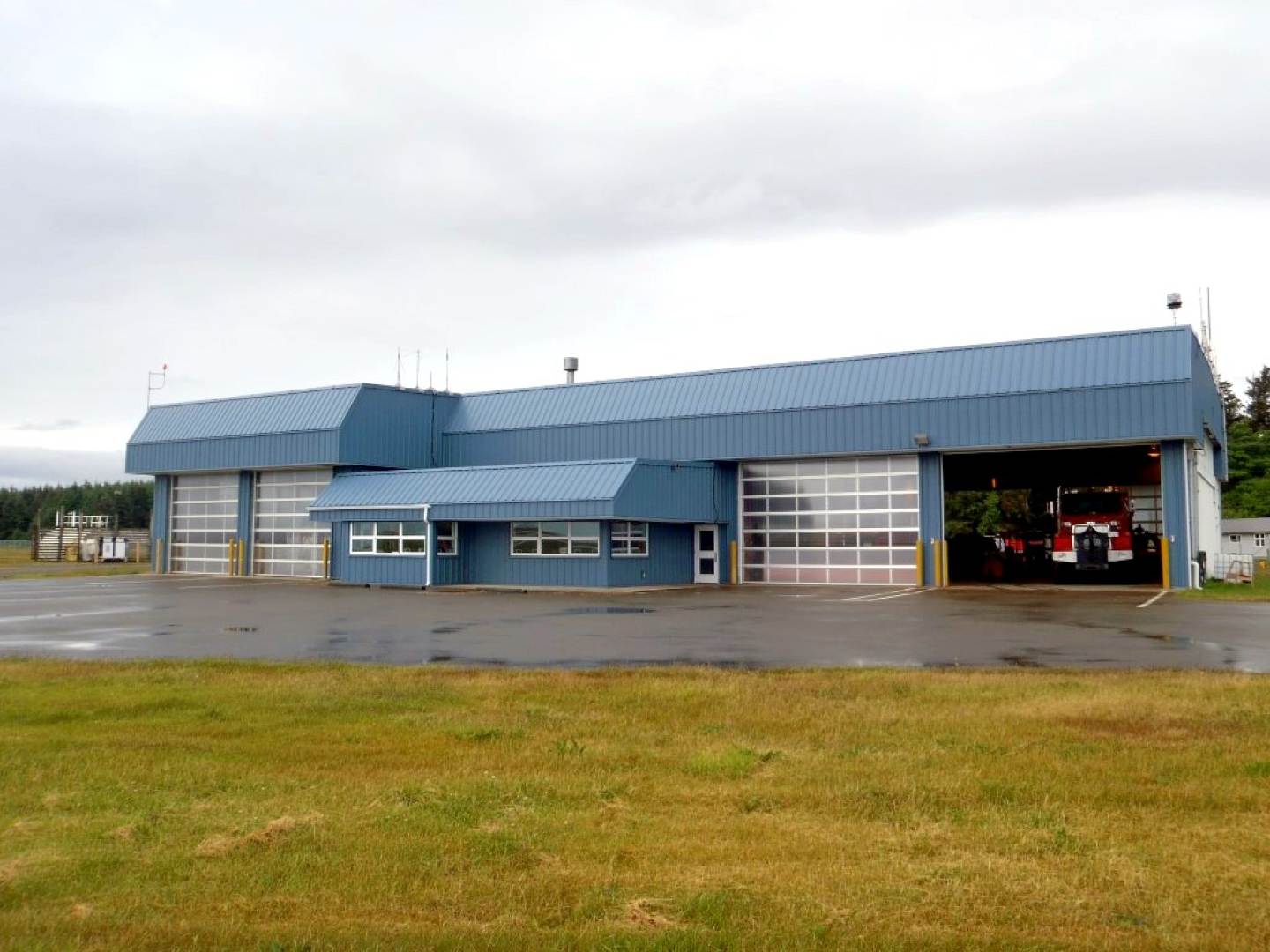 Sandspit Airport Combined Services Building